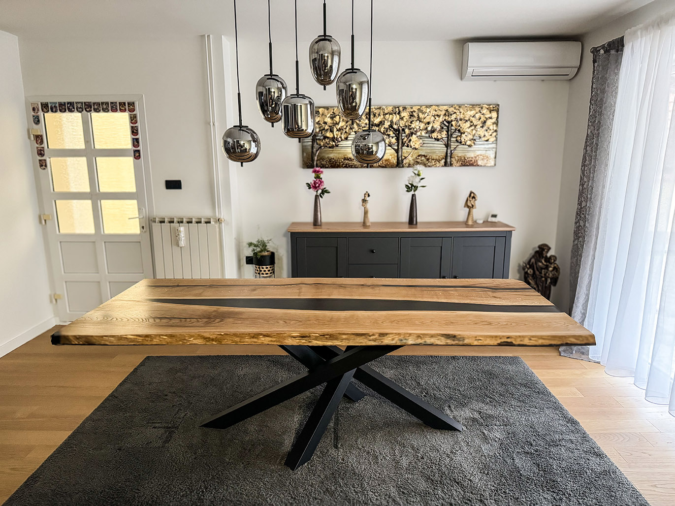 Noir Oak | BLAGOVAONSKI STOL - Slika 3