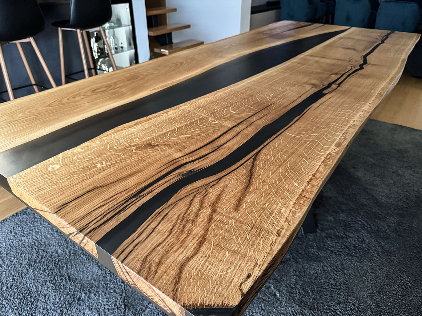 Noir Oak | BLAGOVAONSKI STOL - Slika 2